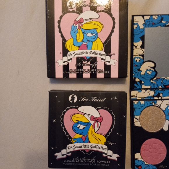 2 Too Faced Smurfette Palettes - Picture 3 of 4